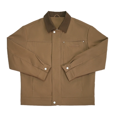 CAT卡特25秋冬新品男士户外休闲复古撞色翻领工装底特律夹克