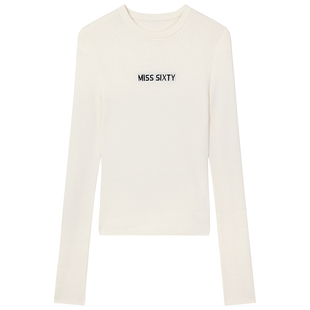 【限时折上折】【新年穿搭】Miss Sixty26春针织衫羊毛桑蚕丝混纺