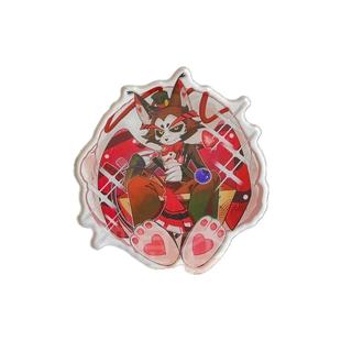 【幕醒森林】地狱客栈周边阿拉斯托AD亚当vox 吧唧徽章钥匙扣立牌