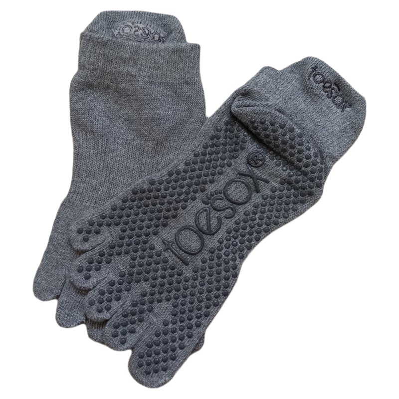 toesox 男女瑜伽五指袜 防滑分趾袜普拉提袜子室内训练健身袜