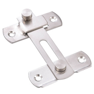 免打孔门锁搭扣老式门栓插销门扣移门防盗锁扣谷仓门卡扣推拉门锁