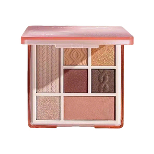 AKF七色综合眼影盘腮红高光阴影打底鼻影修易上手大地色小众日常