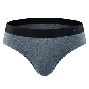 雅鹿底裤男士内裤男生三角裤纯棉男款新款正品全棉短裤2026新品