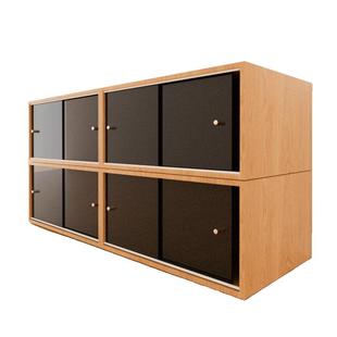 亚克力柜门板定制防尘书柜子加装自装简易推拉遮挡板玻璃免打孔