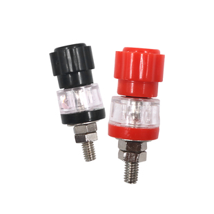 JS-910A接线柱子夹音箱功放器电源端子输入输出螺杆直径4mm线红黑