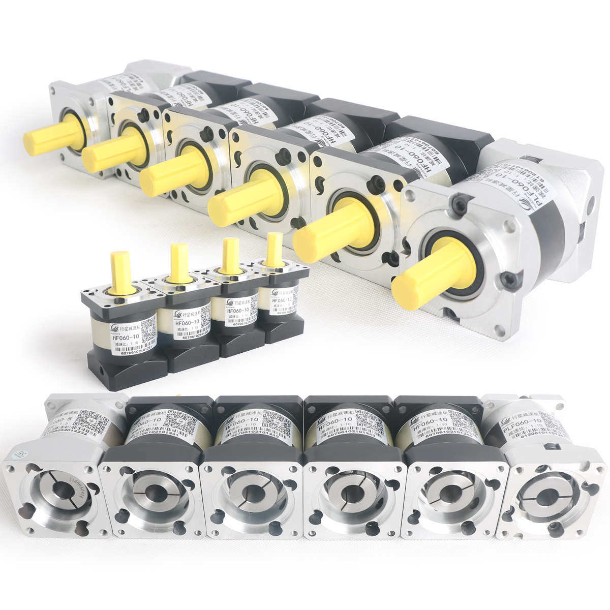 直齿行星减速机PLF60 90 120 160伺服电机配步进高精密齿轮直连