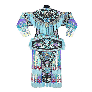 戏曲仿手绣女大靠戏剧京剧豫剧武旦刀马旦戏服穆桂英挂帅女靠大靠