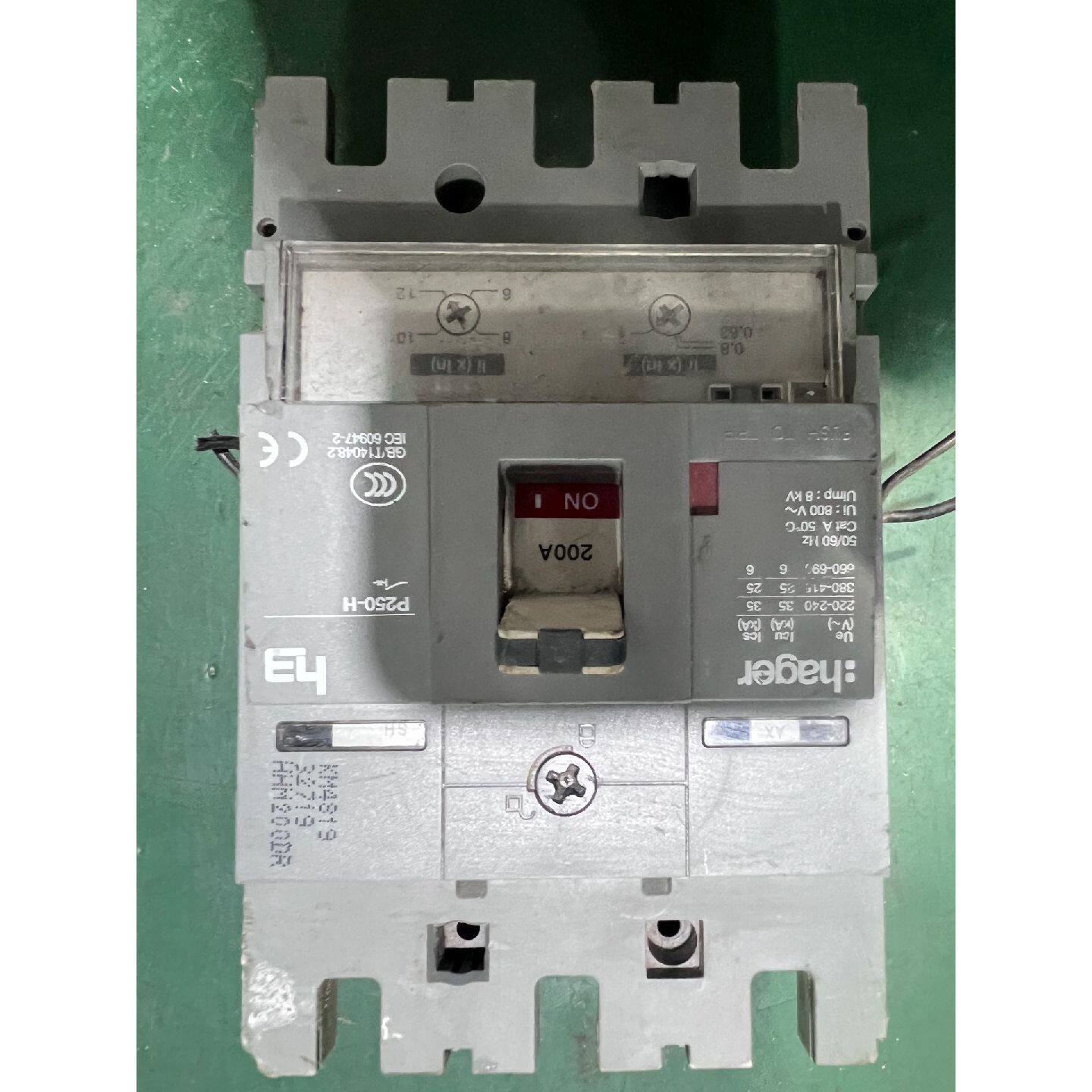 议价海格Hager塑壳断路器 H3系列 P250-H 200A