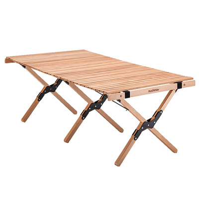 挪客naturehike户外露营实木蛋卷