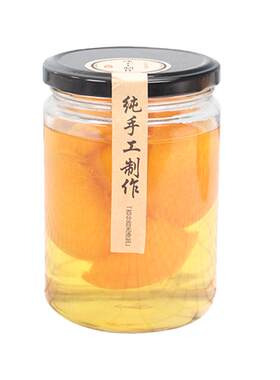 食品级圆形玻璃瓶透明密封罐罐头瓶空装辣椒酱瓶子蜂蜜带盖可蒸煮