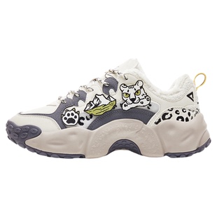 匹克态极贪吃蛇红色新年态极贝果鞋男春季新品休闲运动鞋女