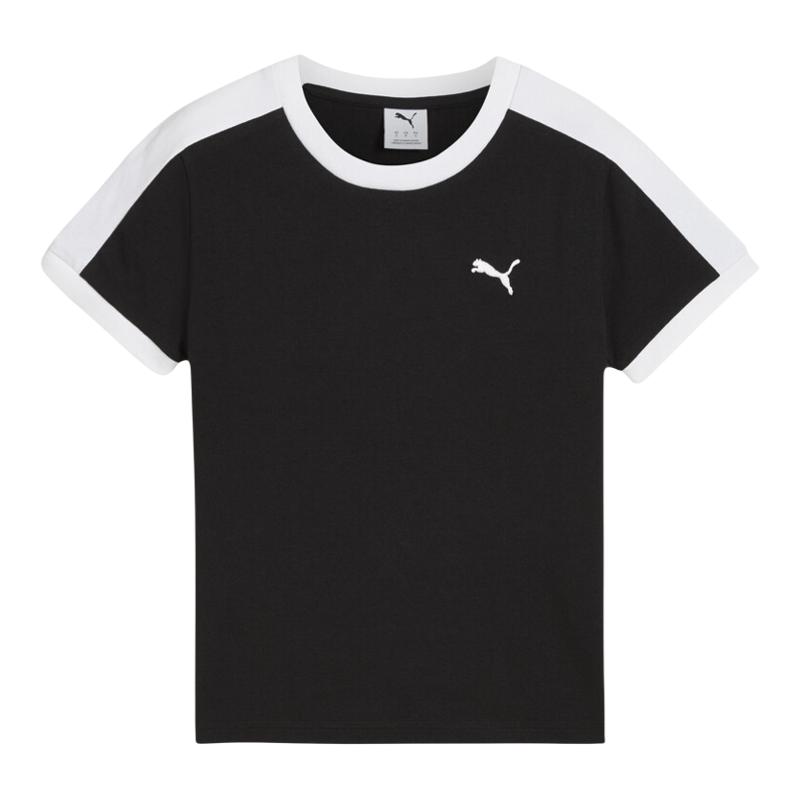 【自营】PUMA彪马T7 Slim Tee女子运动休闲短袖T恤63587601