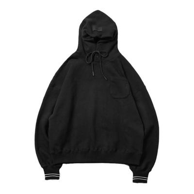 KRIME重磅黑色连帽卫衣