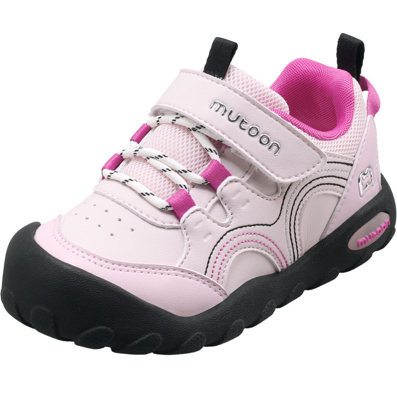 牧童儿童皮面运动鞋轻便缓震
