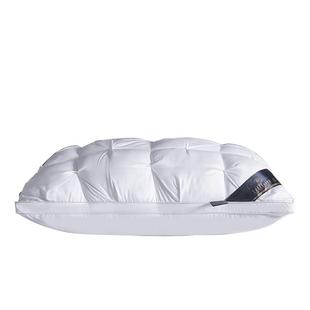 希尔顿五星级酒店羽丝绒枕头芯单人家用护颈椎助睡眠不塌陷一对装