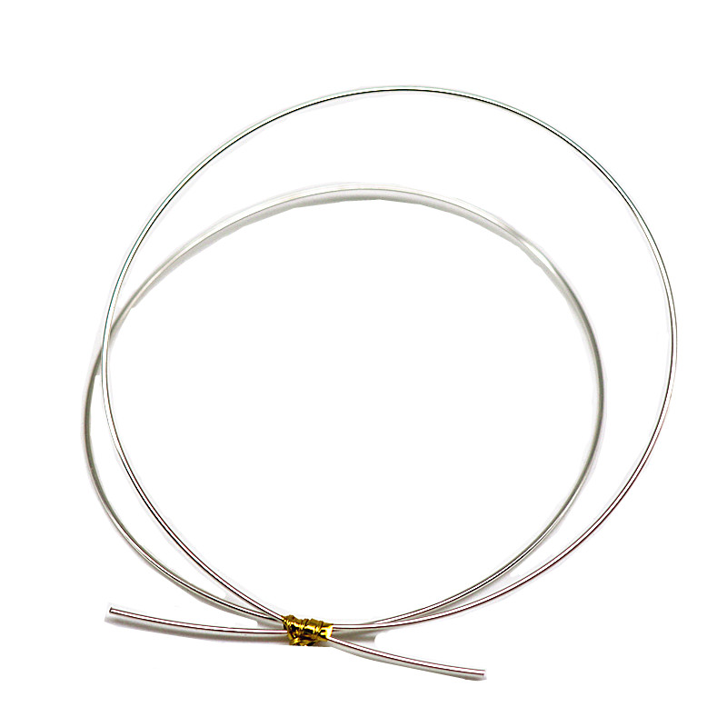 S925纯银DIY-银饰配件银线银丝编织自制戒指木头镶嵌线材导电自制