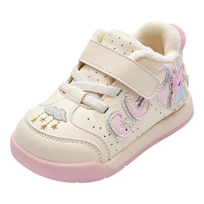 巴拉巴拉稳步鞋女童鞋子加绒保暖