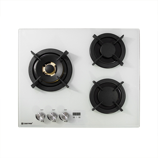 COOTAW三灶眼燃气灶家用定时自动关火煤气炉台嵌双用多眼灶三头炉