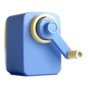 得力卷笔刀手摇转笔刀小学生专用削笔刀自动进铅儿童铅笔削笔器小型便携铅笔刀卡通彩铅旋钻刨笔机