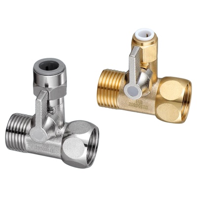 三通阀转换接头配件4分转2分3分