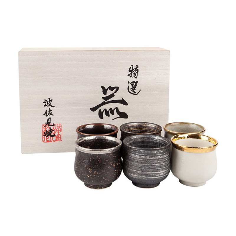 陶悦窑品茗杯波佐见烧