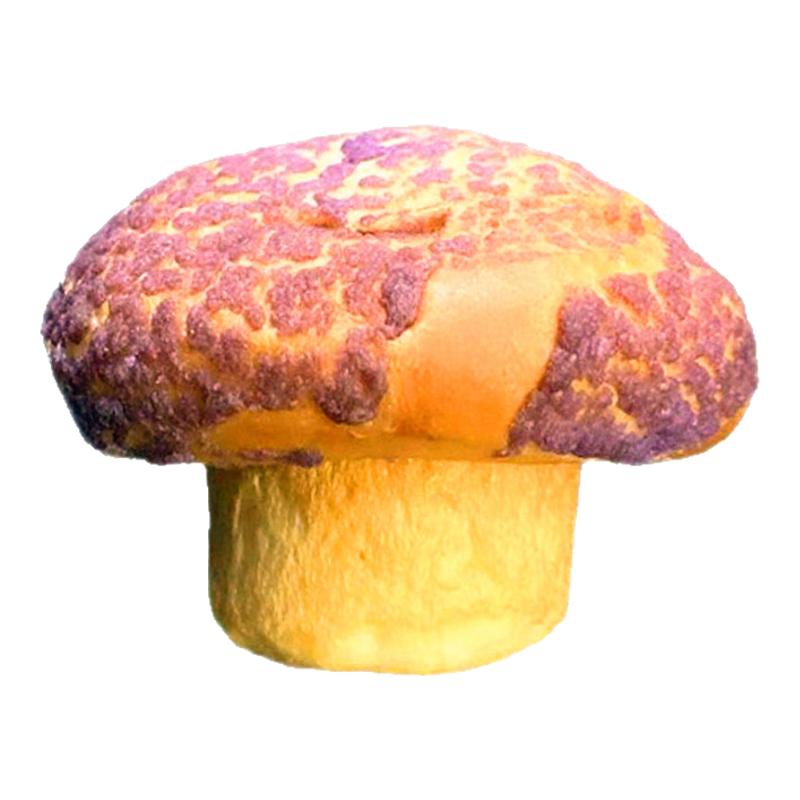 蘑菇頭面包老酸奶香芋巧克力風味夾心沙拉醬爆漿袋包裝早餐糕點心