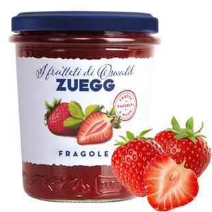 嘉丽果酱ZUEGG草莓酱蓝莓酱无花果无蔗糖涂抹面包吐司蛋糕酱早餐