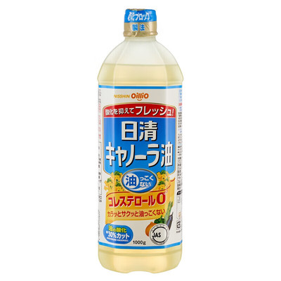 日本原装进口日清菜籽油1000g