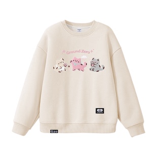 it GROUNDZERO卫衣女童春季上衣儿童2026女孩春秋款大童薄款春装