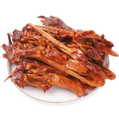帝煌烤卤辣卤鸭下巴嚼劲