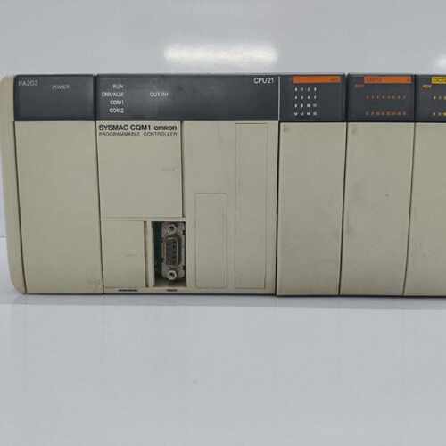 OMRON CQM1-PA203 x 1 CQM1-CPU21 x 1 CQM1-ID212 x 1 CQM1-OC22
