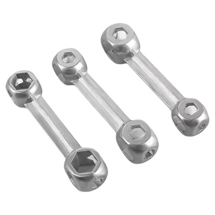 多功能骨头扳手内六角螺丝工具便携十合一自行车内六方套筒小扳手