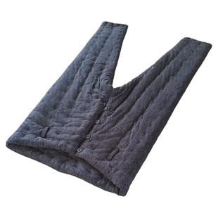 女中老年棉裤纯棉花手工棉花高腰深档系绳裤鼻腰带前开口加肥老款