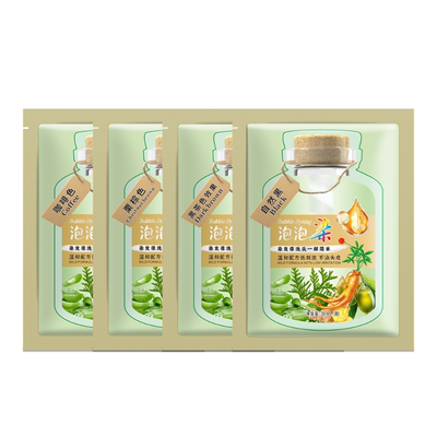 抖音同款植物泡泡染发剂一洗黑