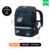 23L| Grades 1-5] Interstellar Black Comes with a Pencil Case + Rain Cover + Coin Purse
