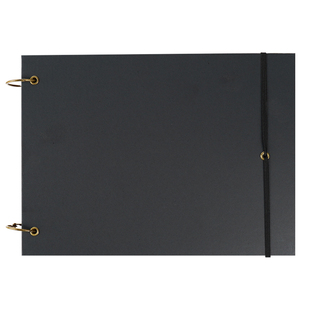 简约复古手工diy自制相册加厚空白牛皮纸剪贴本绘本影集纪念册a3