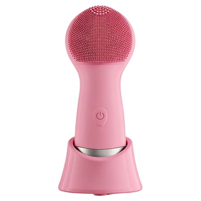 超声波电动洗脸仪 硅胶刷毛孔清洁神器 家用男女通用黑头导出仪