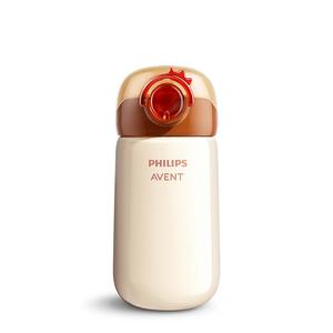 飞利浦新安怡儿童保温杯婴幼儿宝宝水杯学生上学专用便携吸管杯子