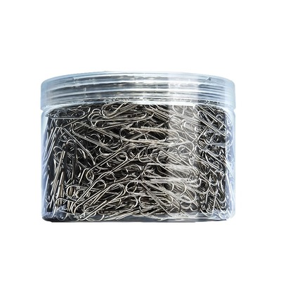 超大桶1000枚回形针办公用品