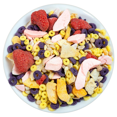 冻干水果谷物脆燕麦片拌酸奶即食