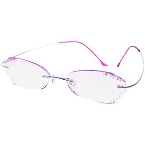 无框钻石切边眼镜片女近视超薄超韧防蓝光非球面老花渐进色变色轻