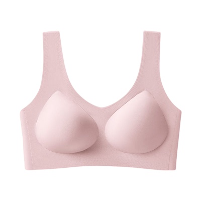 裸感无痕聚拢大码薄款背心式文胸