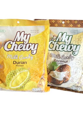 泰国Mychewy芒果榴莲夹心软糖