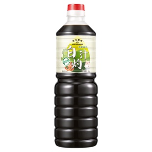 珠江桥牌正宗白灼汁凉拌1L海鲜酱油家用广东白芍清蒸鱼白勺料汁