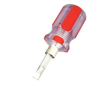 小螺丝刀十字2*60mm透明螺丝批3X75MM一字平头小起子改锥水晶柄