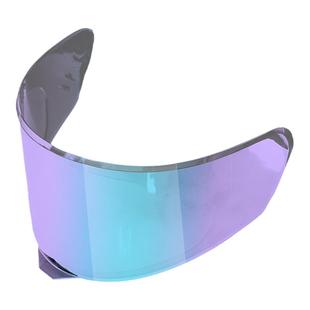 SWEEP头盔镜片S6半盔M8全盔专用镜片炫彩黑色电镀银电镀红外镜片