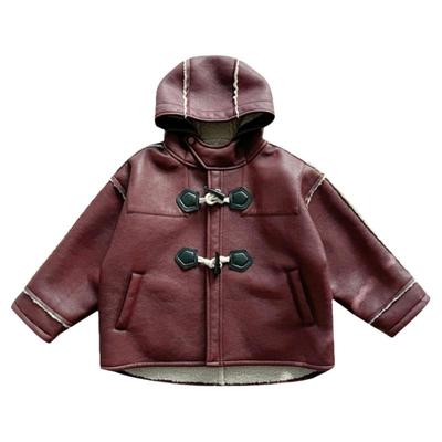 韩版皮毛一体机车外套羊羔毛加厚