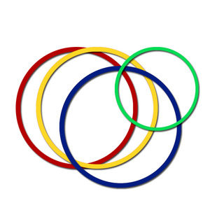 套圈圈玩具地摊奖品益智小孩套环游戏夜市摆摊儿童塑料圈套圈货源