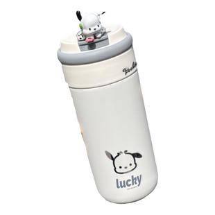 茶水分离保温杯男士316不锈钢带吸管水杯女生高颜值2026新款杯子