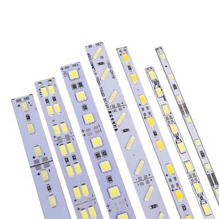 12V超窄4mm硬灯带高亮双排LED展柜台手机珠宝货架灯箱贴片24v灯条